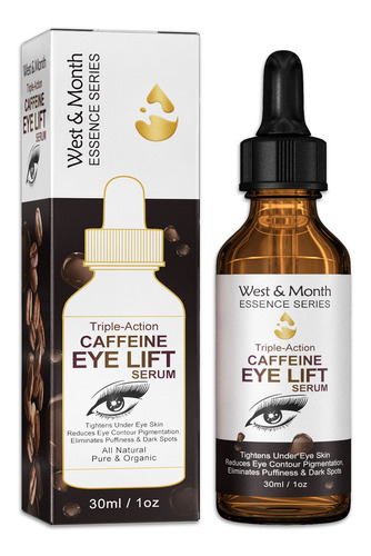 Aceite Esencial De Cafeína Para Ojos Para Eliminar Bolsas Y