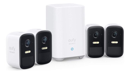 Eufy Security, Kit Eufycam 2c De 4 Cámaras, Set System...