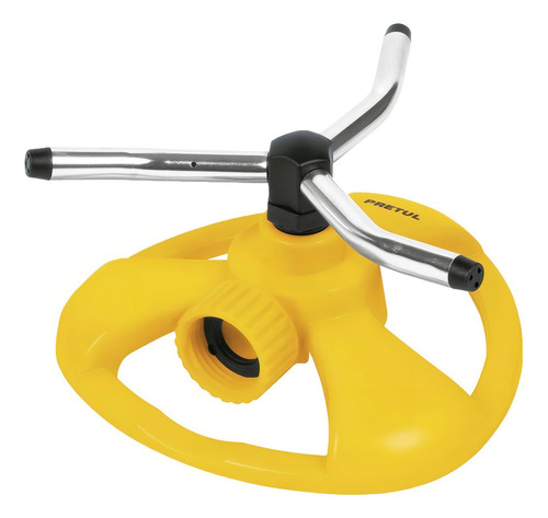 Regadera Giratoria Con 3 Brazos, Pretul Pretul 20065 Color Amarillo
