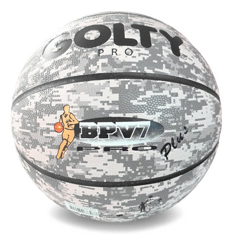 Balón Baloncesto Golty Pro Plus No.7-gris