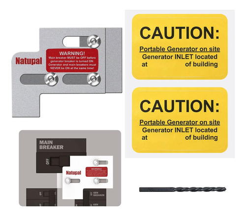 Kit De Enclavamiento Generador Compatible Paneles Cuadr...