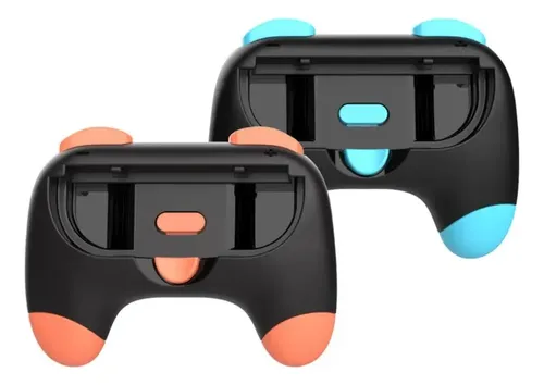 Grip E Volante Joycon Nintendo Switch 2 Suporte Dobe Preto