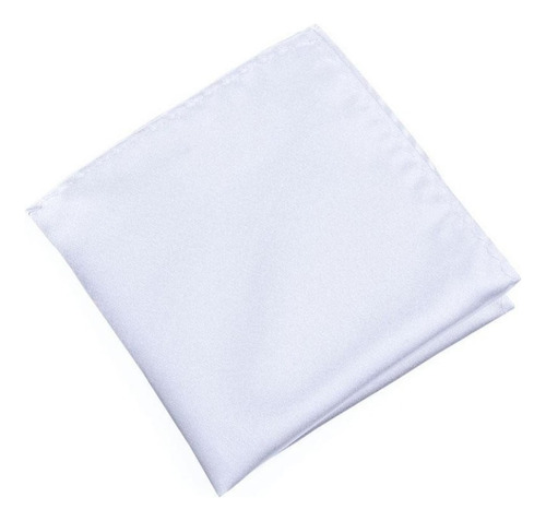 Pañuelos Blancos Para Hombre, 100% Cuadrados 12 Und 