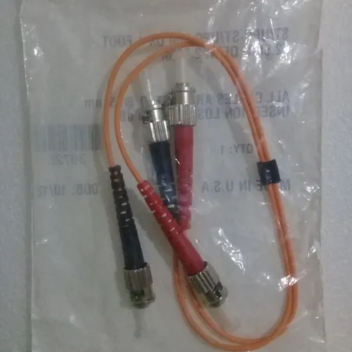 comprar Patch Cord De Fibra Multimodo 62,5 Um Duplex St\u002Fst 1 Pie 2.0