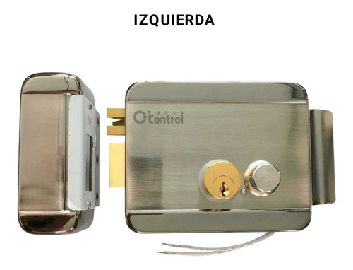 Cerradura Eléctrica 12vcc Para Portón (apertura Izquierda)