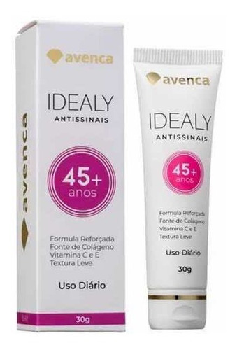 Avenca Idealy Antissinais +45 30g + Brinde