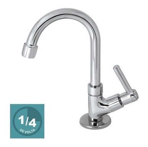 Torneira Lavatório Banheiro Bica Móvel Luxo 1/4v Metal Preço