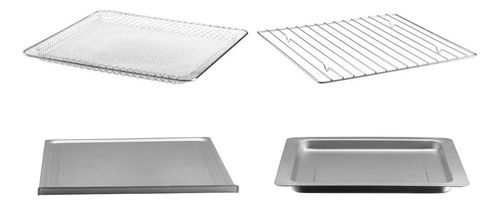 Gourmia, Freidora De Aire Con Horno 14 Funciones 6 Rebanadas Gris
