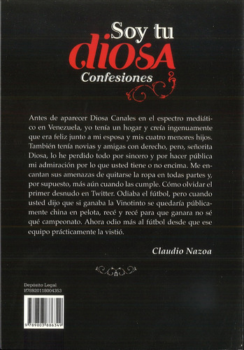 Imagen 2 de 2 de Soy Tu Diosa / Diosa Canales