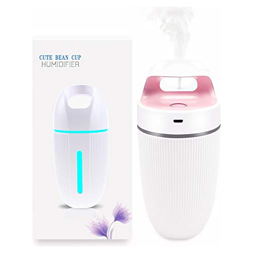 Difusor Mini, Humidificador Portátil Usb De 200 Ml Mod...