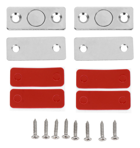 Cierre Magnético De Metal Para Puerta Corredera Hola, 2 Unid