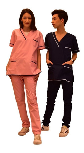 Ambo Medico Unisex Uniformes Excelente Calidad Combinado