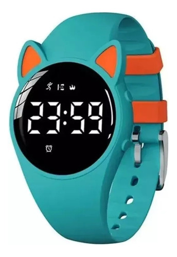 Reloj Digital Para Niños Kawaii A Prueba De Agua 2024