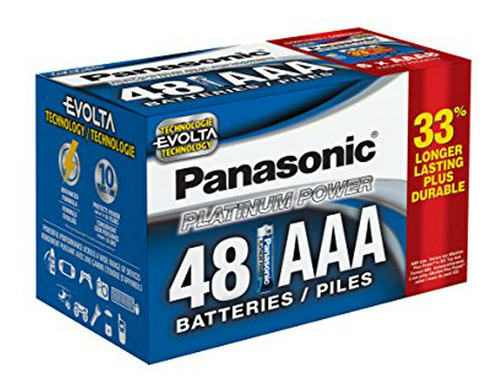 Pilas Alcalinas Aaa Panasonic Platinum Power