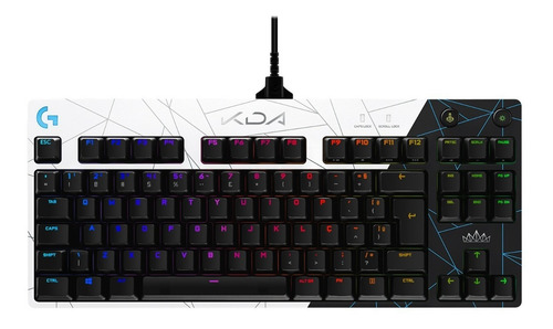 Teclado Gamer Logitech G Pro Kda Lol Rgb Mecánico