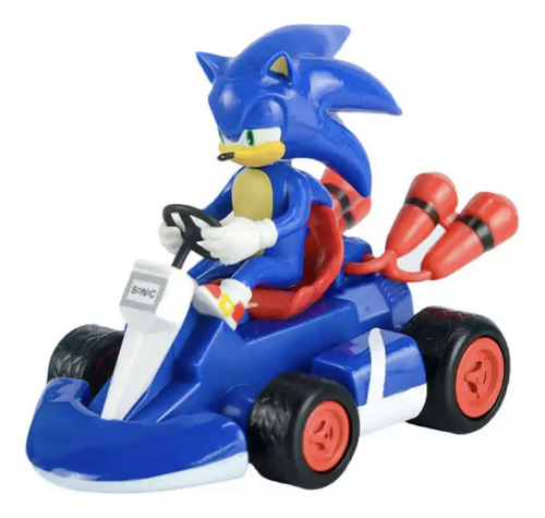 Sonic Auto Fricción 15 Cm (con Caja)