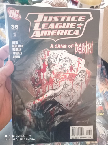 Cómic Dc En Inglés Justice League Of América No.36  4