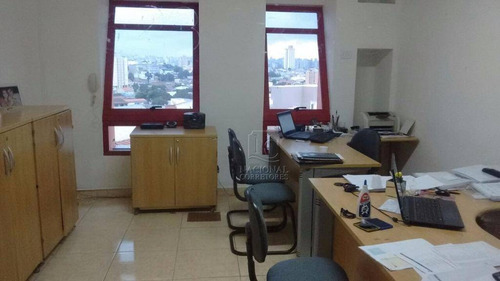Sala Comercial À Venda, Vila Alto De Santo André, Santo André. - Sa0348