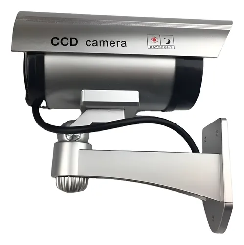 Camara Falsa Tipo Domo Ccd Con Luz Led Seguridad