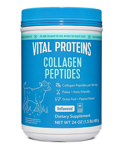 Péptidos De Colágeno 680g Vital Proteins Sin Sabor Importado