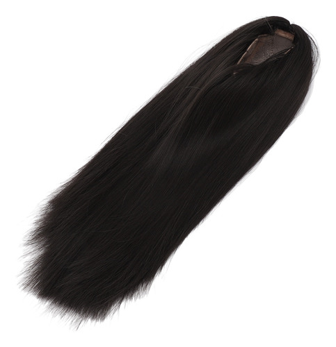Peluca Negra Con Forma De Bola, 1/4 Pulgadas, Para Muñeca De