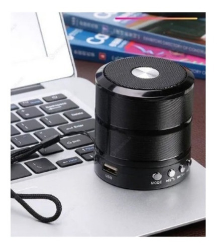 Imagem 3 de 5 de Caixinha Som 887 Bluetooth Portátil Usb Mp3 P2 Sd Rádio Fm