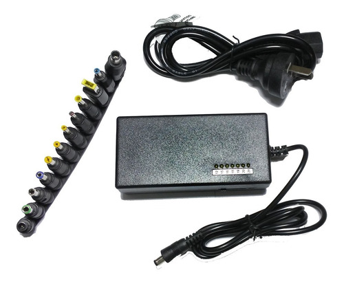 Imagen 2 de 6 de Cargador Universal Notebook Letos 12 Conectores P/lenovo, Hp