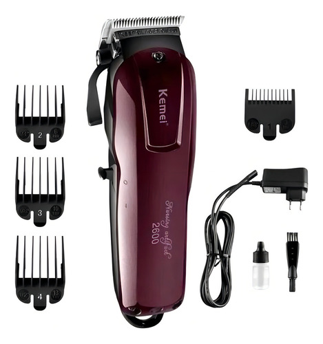 Máquina de Cortar Cabello Profesional Kemei Km2600