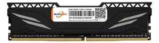 Memória RAM DDR4 8GB 3200 MHz para PC de mesa com dissipador 1.5V