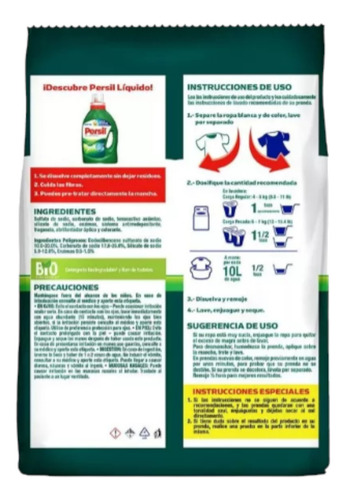 Detergente Polvo Persil Universal Poder Maximo 900gr
