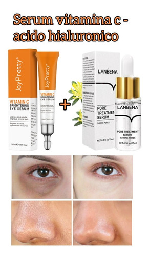 Pack Vitamina C Elimina Las Ojeras Y  Elimina Puntos Negros 