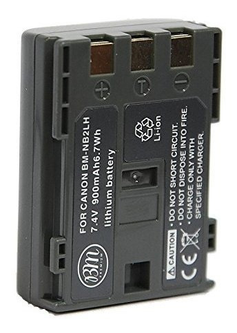Imagen 3 de 4 de Bm Premium 2-pack De Nb-2l, Nb-2lh, Bp-2l5, Bp-2lh Baterías