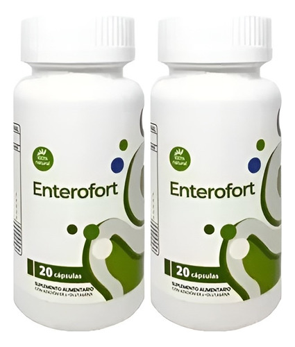 Oferta Pack X2 Enterofort Original Elimina Los Parásitos