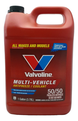 Refrigerante Valvoline 50/50