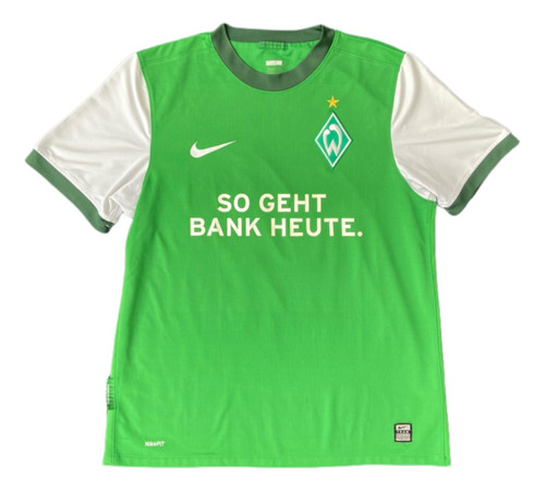 Camiseta De Werder Bremen, #11 Ozil, Nike, Año 2009, Talla M