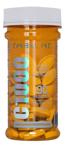 Vitamina C 1000mg 90 Tabletes - Canibal Inc