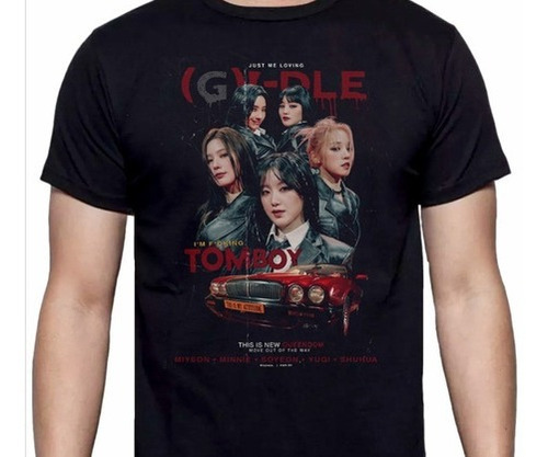 (g) I-dle - Tomboy - World Tour  Korea/k-pop - Idol -polera