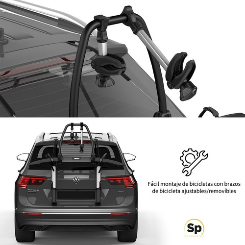 Imagen 7 de 10 de Portabicicletas Thule Outway Platform 2 Bicicletas