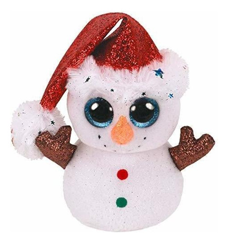 Ty Flurry Snowman Boo Navidad 