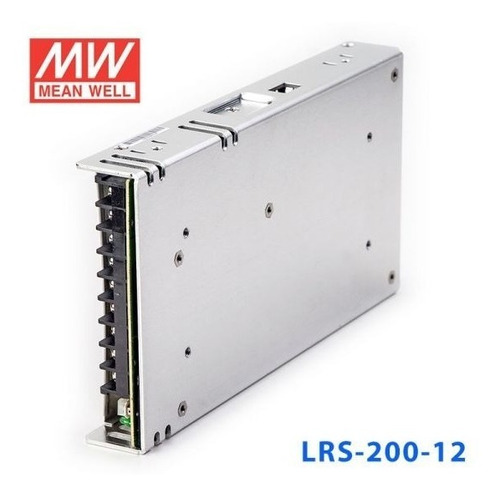 Fuente De Poder Mean Well 12v 17a 204w Lrs-200-12 Fuente De Poder Mean Well 12v 17a 204w Lrs-200-12