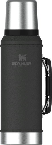 Termo Stanley Classic 950 Ml Acero Inoxidable. Gravedad X Color Negro