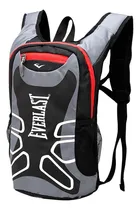 Comprar Mochilas Deportivas Everlast Running Botinero Mujer Hombre Color Gris Con Rojo Diseño De La Tela Lisa