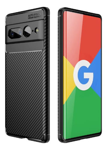 Case Funda Carbono Autofocus Para Google Pixel 7 / 7 Pro