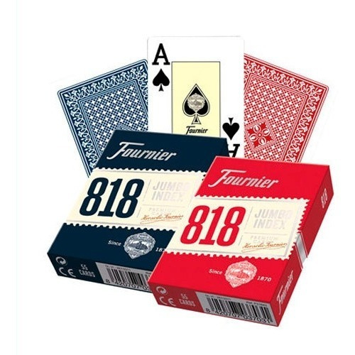 Cartas Fournier 818 Poker Mazo Naipes Baraja Alberico Magic