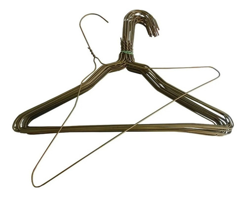 500 Ganchos Estándar Alambre Para Ropa Y Prendas No Se Oxida