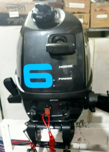 Imagen 2 de 24 de Motor Fuera Borda Powertec 6 Hp 4t No Yamaha Parsum Hidea