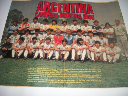 Mundial 1986 Argentina Campeon - Completo (Usado)