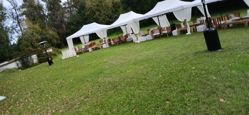 Alquiler Gazebos, Pisos , Estufas , Living, Chopera Party D