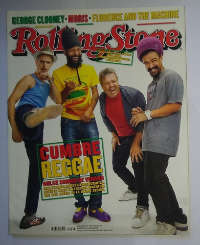 Revista Rolling Stone Nº 166 - Cumbre Reggae - 2012 