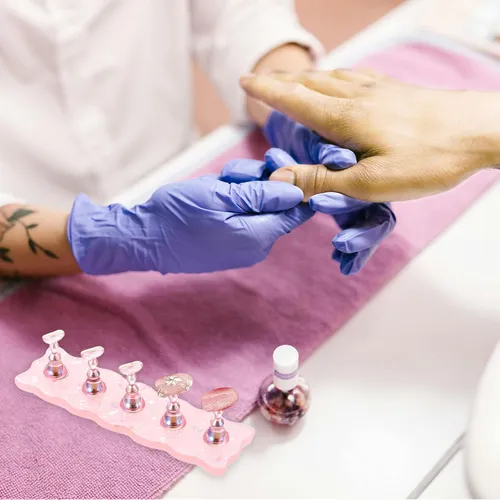 2 Juego De Soporte Para Uñas Para Pintar Uñas, Soporte Para